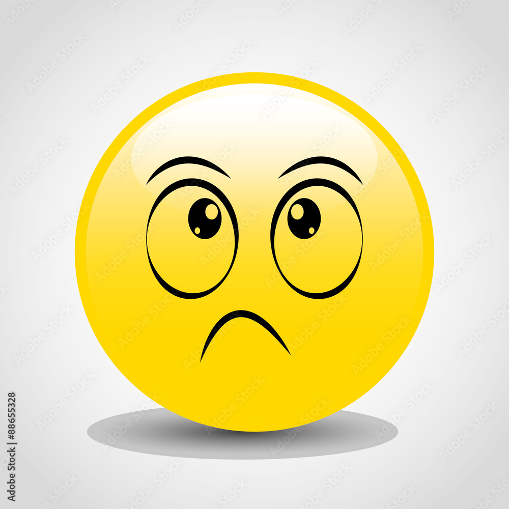 Fototapeta premium emoticon icon