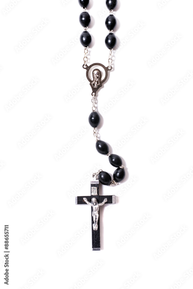 Catholic rosary with a crucifix Catholic rosary with a crucifix