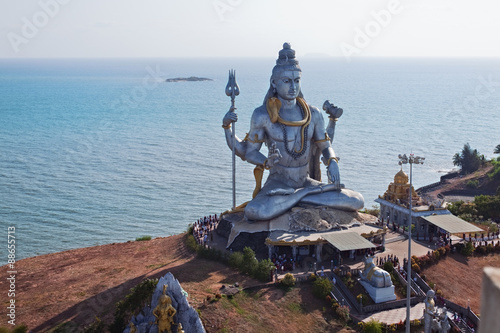 large statue of Shiva