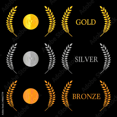 Laurel Wreath Medals 2
