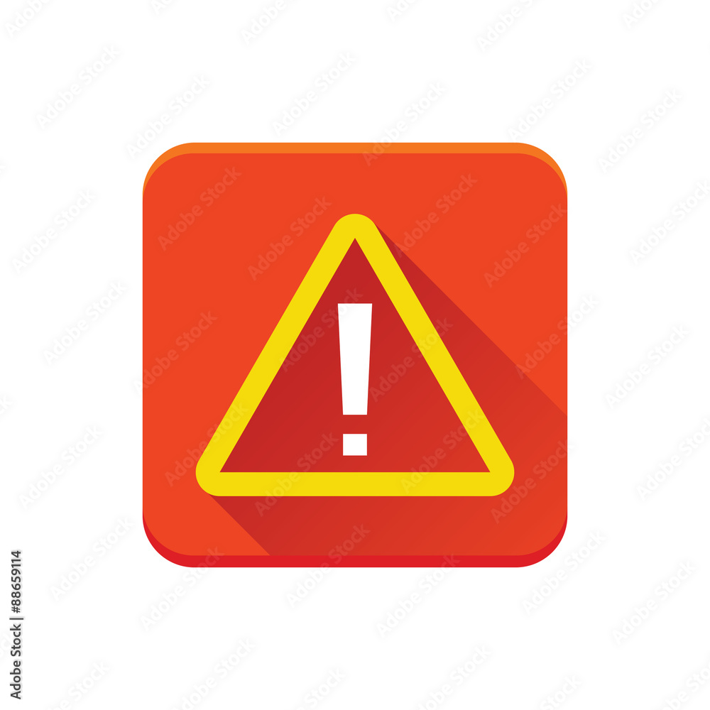 Warning vector icon Warning vector icon