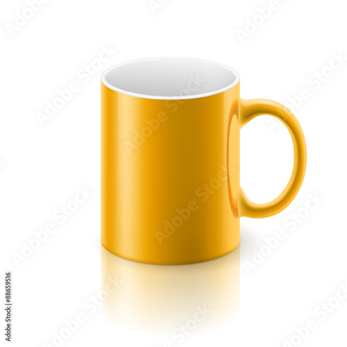 Yellow mug