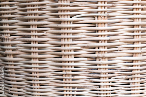 close up of basket wicker, ratten background