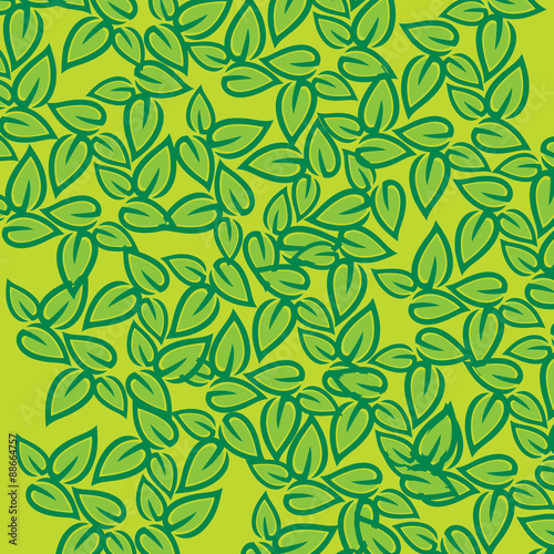 green leaf background vector 