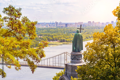 St Vladimir, monument in Kiev photo