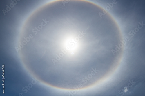 Sun halo
