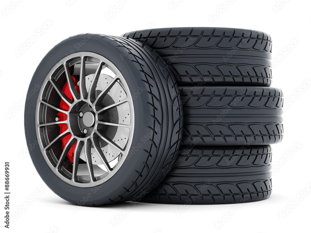 Black sport wheels Black sport wheels