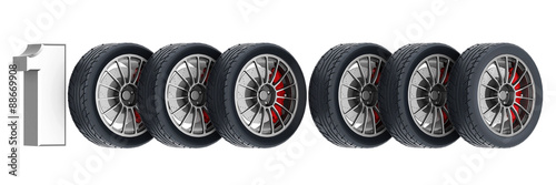 Black sport wheels