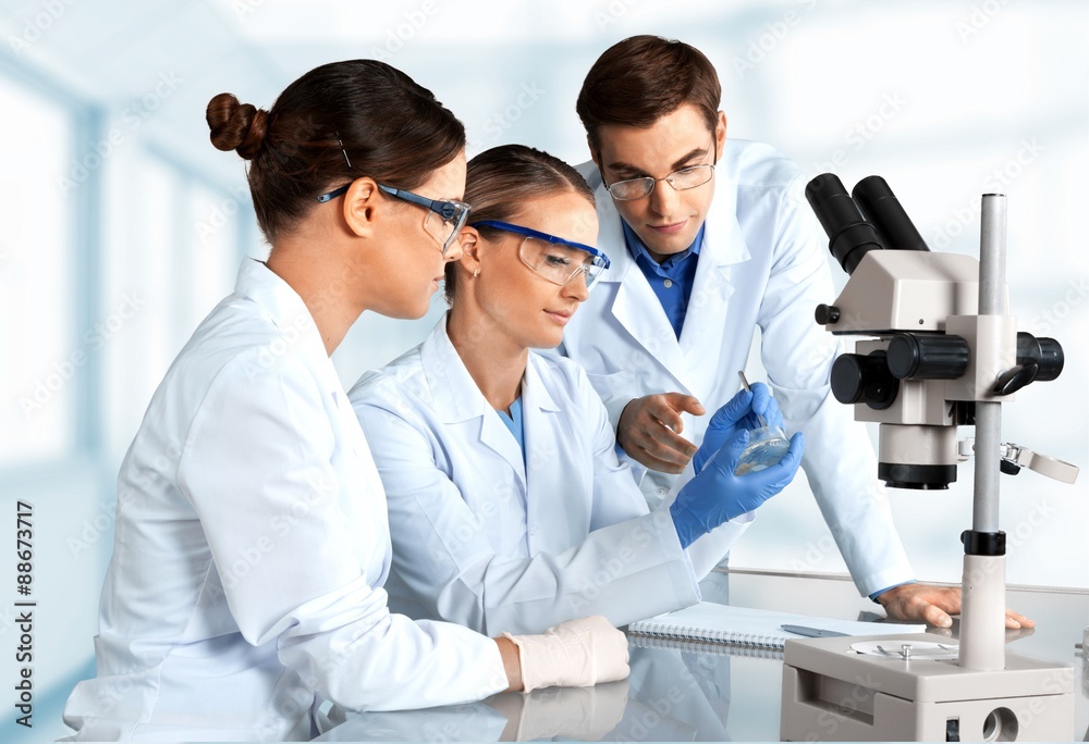 Fototapeta premium Laboratory.
