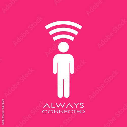 Always connected icon