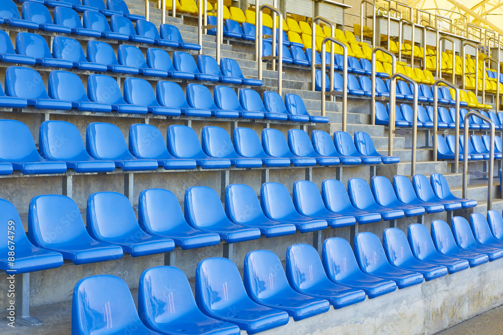 Fototapeta premium siedzenia stadionowe