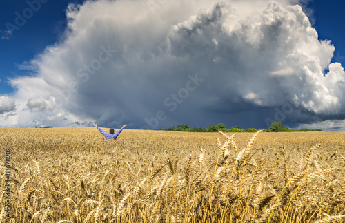 The image was taken in ecologically clean agriculture region of Latvia.  It m...
