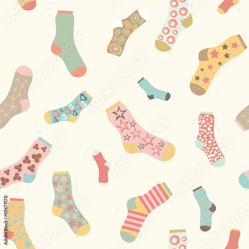 seamless texture vector background socks