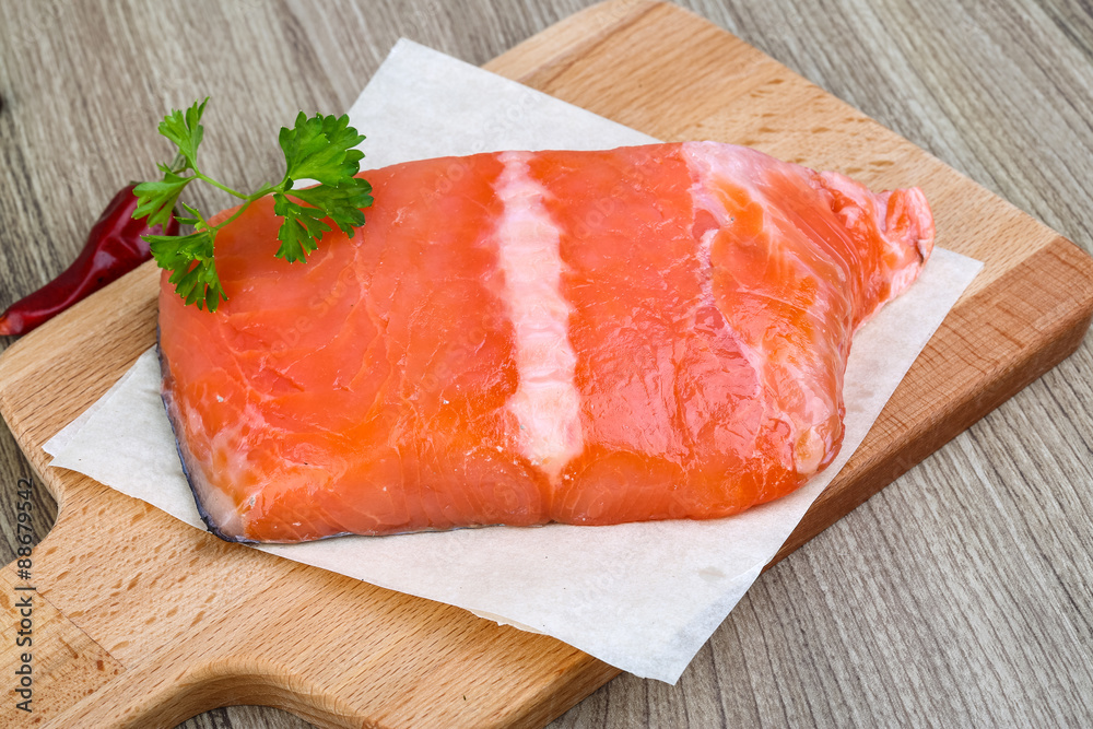 Salmon fillet Salmon fillet