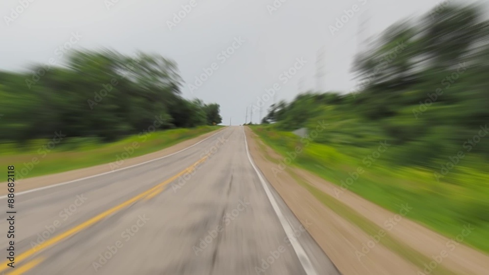 Fahren auf der Landstrasse