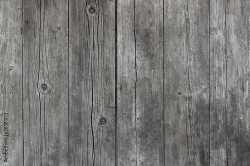 Rustic grey wooden table top view background