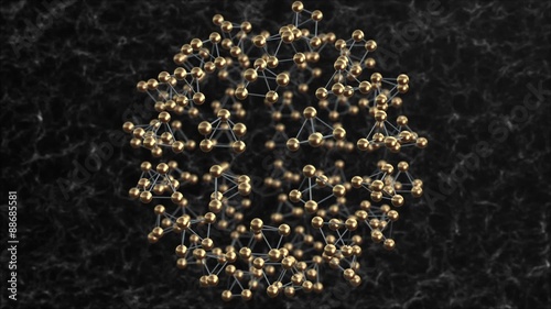 Moving gold elements black