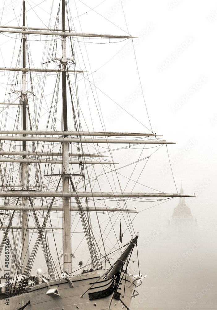 The ship af Chapman in Stockholm Sweden The ship af Chapman in Stockholm Sweden