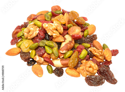 Mixed Fruit And Nut Selection photo