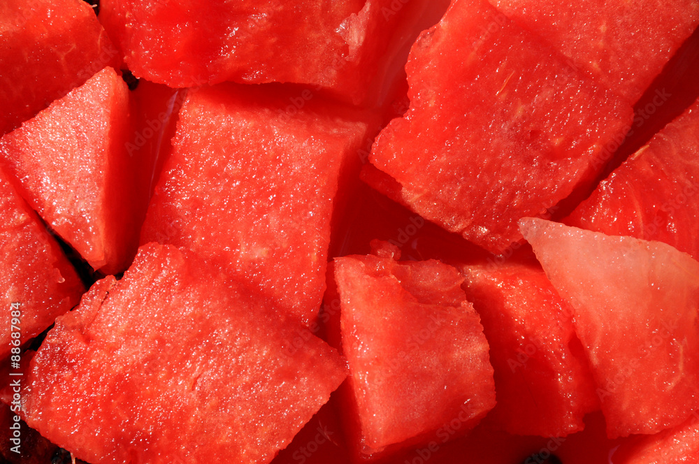 Pieces of watermelon Pieces of watermelon