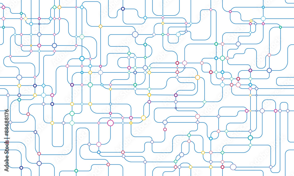 Network seamless background Network seamless background