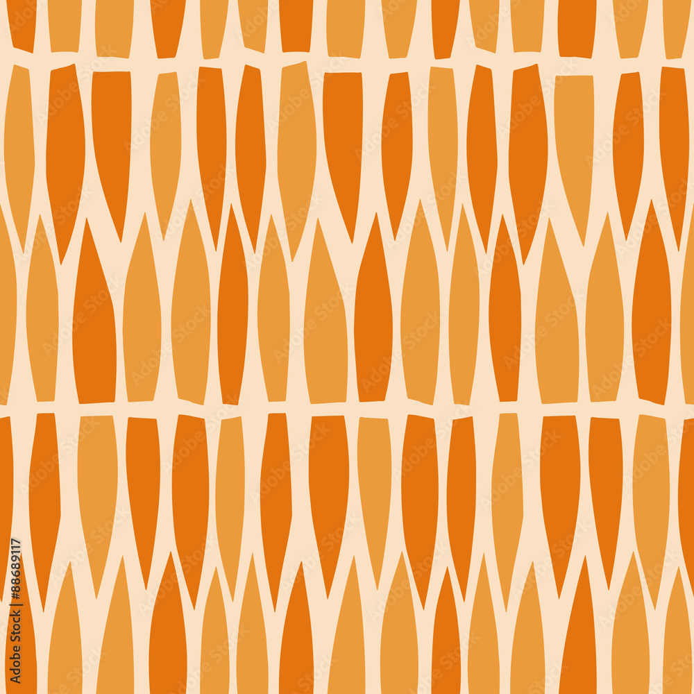 Sharply pointed shapes background.Seamless pattern. Vector. とがった抽象的パターン
