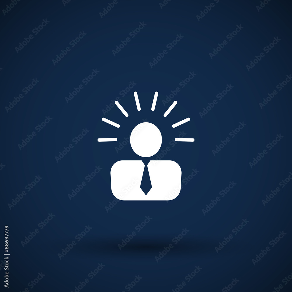 icon suggestion idea concept lightbulb people 
