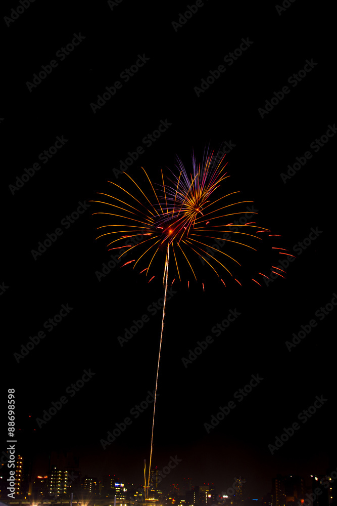 firework isolated on black background, sumida river firework fes firework isolated on black background, sumida river firework fes