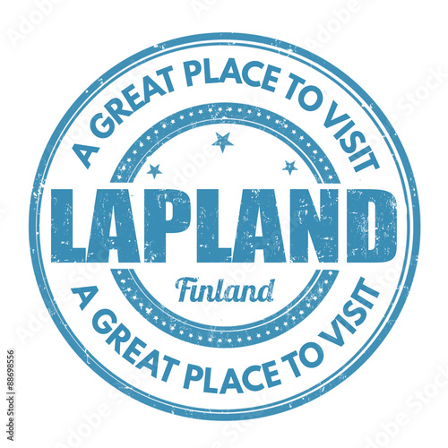 Lapland stamp
