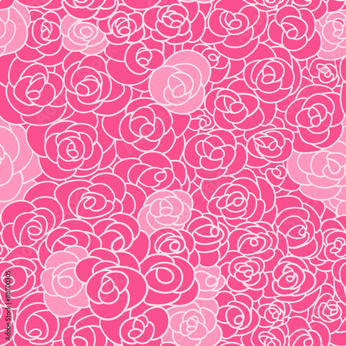 Abstract curves pattern