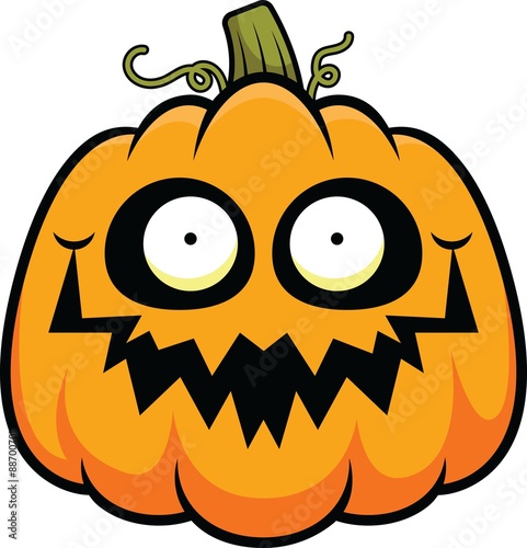 Cartoon Pumpkin Happy