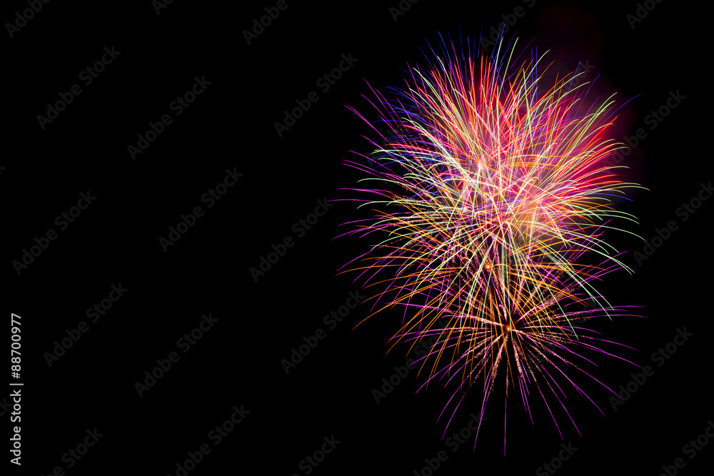 firework isolated on black background, sumida river firework fes firework isolated on black background, sumida river firework fes