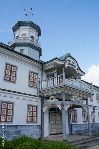 Kaichi elementary school, one of the oldest school building in Japan. photo