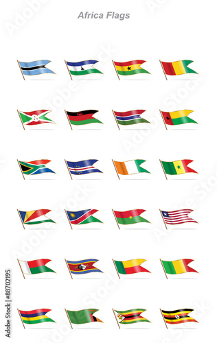 AFRICA FLAGS