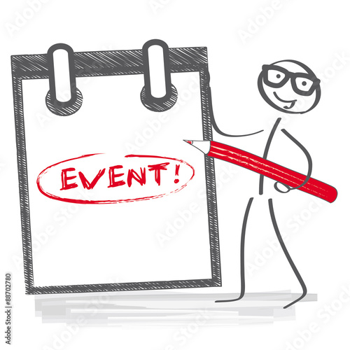 Eventmanager mit Notiz
