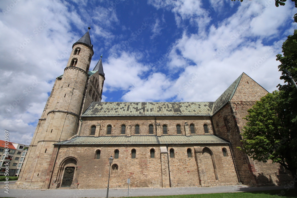 Magdeburg, Romanische Marienkirche des Klosters Unser Lieben Frauen