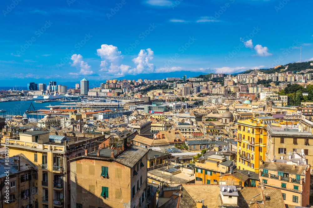 Port of Genoa in Italy