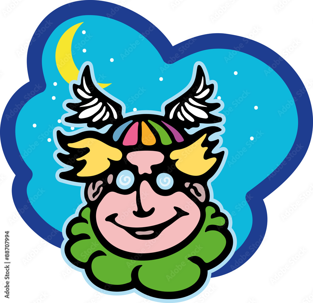 Fototapeta premium Lunar clown.