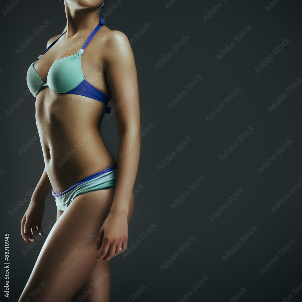Girl in swimwear Girl in swimwear