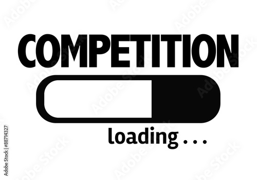 Photography Progress Bar Loading with the text: Competition