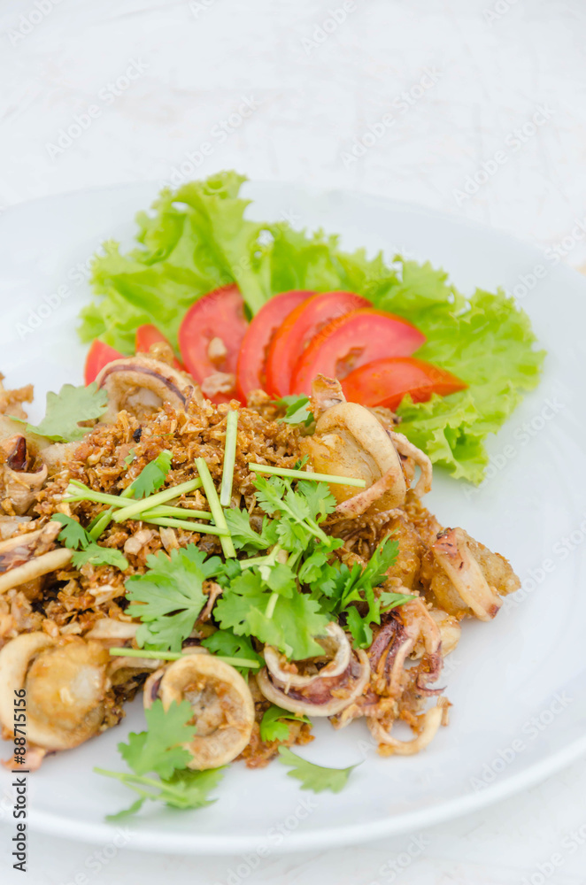 deep fried squid deep fried squid