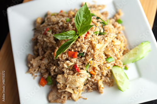Thai Fried Rice with Chicken