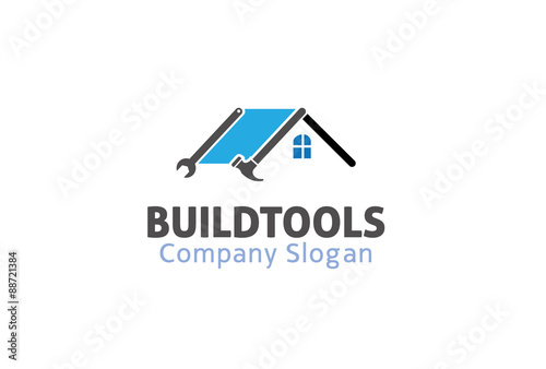build Tools Logo template
