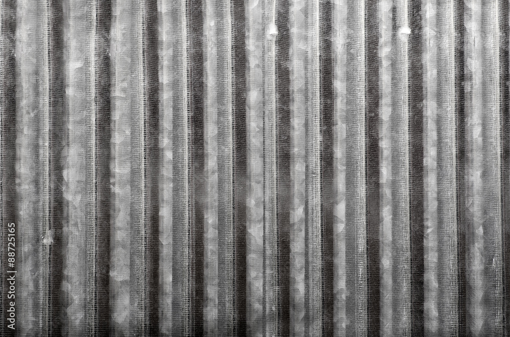 Corrugated metal background Corrugated metal background