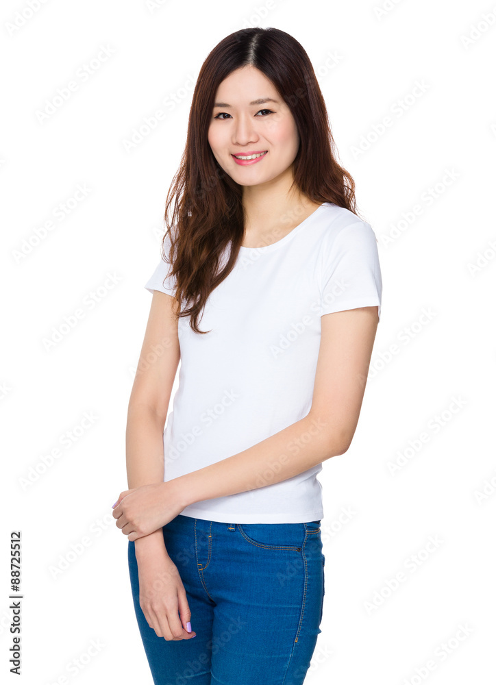 Asian young woman portrait