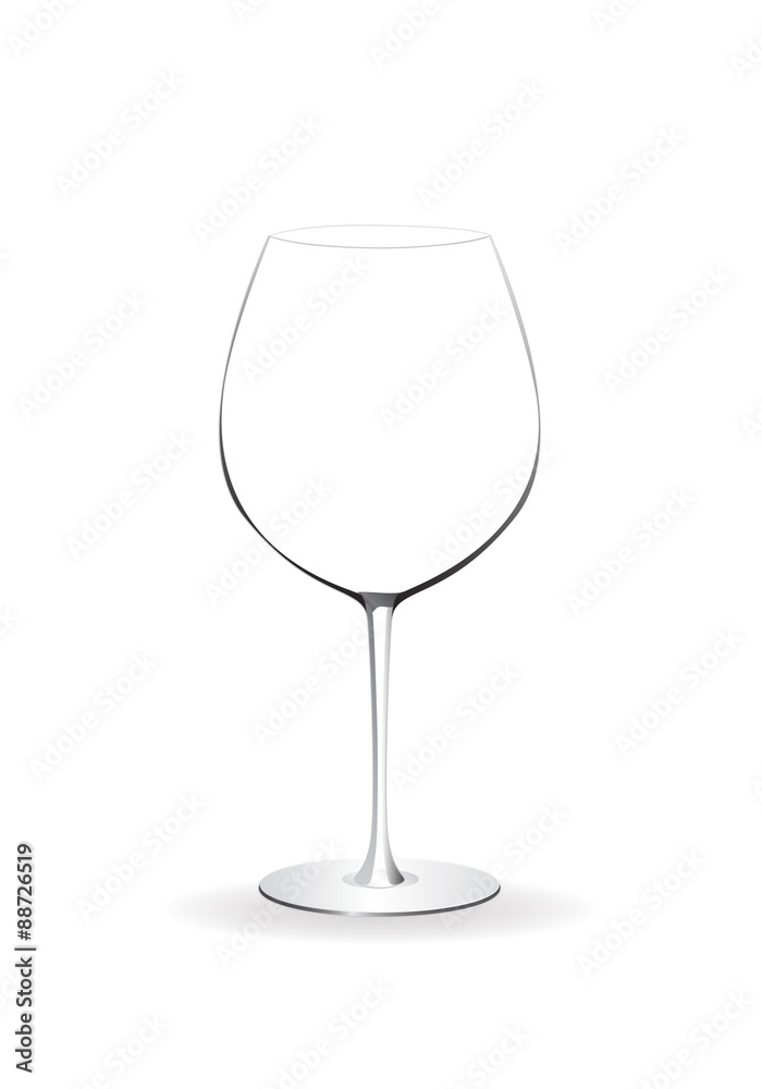Wine glass empty Wine glass empty