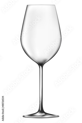 Wine glass empty