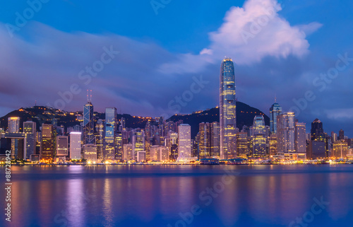 Fototapeta Naklejka Na Ścianę i Meble -  Modern city in Hongkong