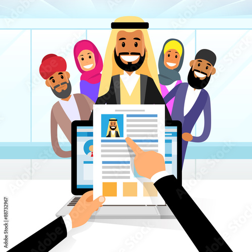 Arab Curriculum Vitae Recruitment Candidate Job Position