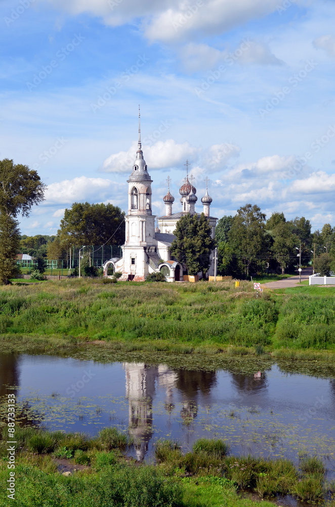 Church of Presentation of Jesus in Vologda, Russia. The church was built in 1731-1735